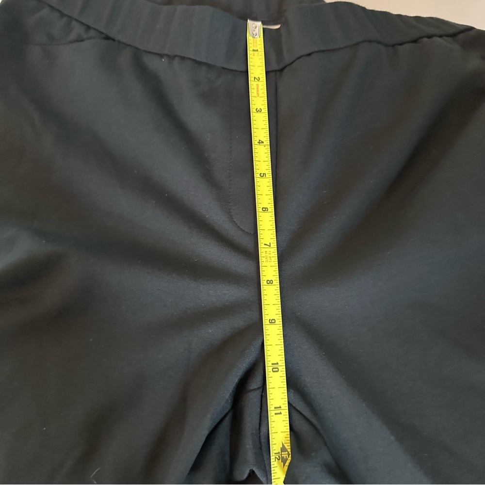 J. Jill Black Ponte Slim Leg Pants Medium - Picture 9 of 9